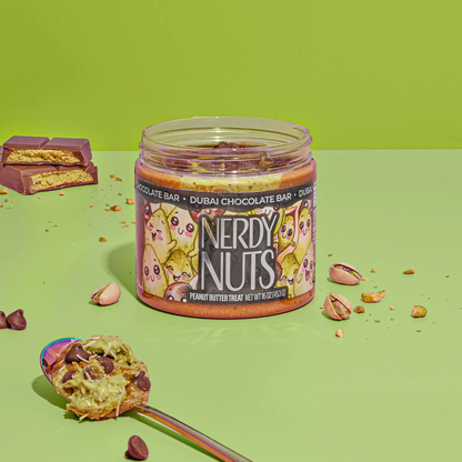 Dubai Chocolate Bar Peanut Butter Treat