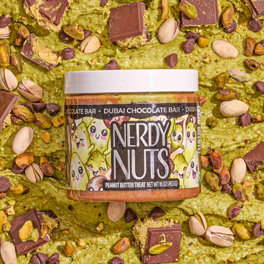 Dubai Chocolate Bar Peanut Butter Treat